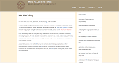 Desktop Screenshot of mikeallen.com.au